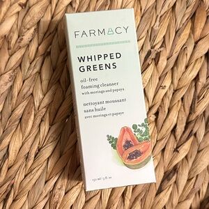 New in box. Farmacy Whipped Greens Oil Free Foaming Cleanser